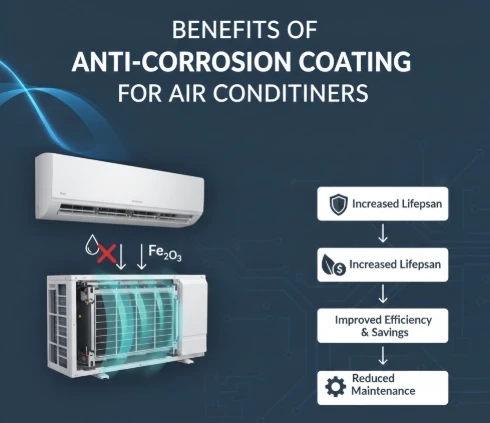 Benefits of Anti-Corrosion Coating for Air Conditioners