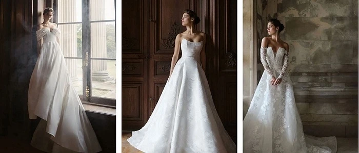 Blue Willow Anne Barge Spring 2026 Bridal Collection: Modern Luxury for Today’s Bride with a Touch of Whimsy.