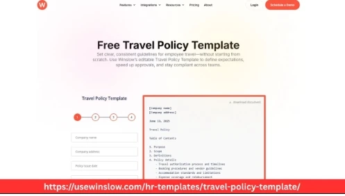 Professional Travel Policy Template for Corporate Teams