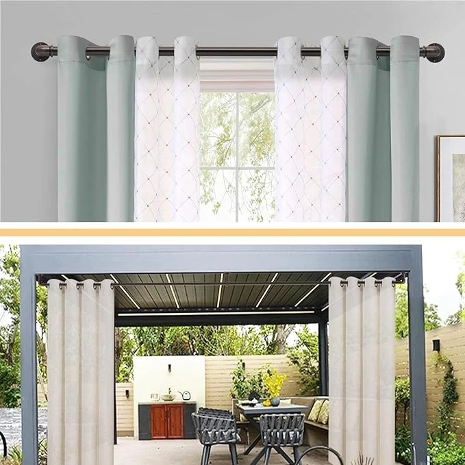 Industrial Curtain Rods: Strong, Stylish, and Surprisingly Versatile