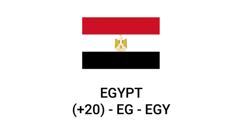 The EGYPT Country Code