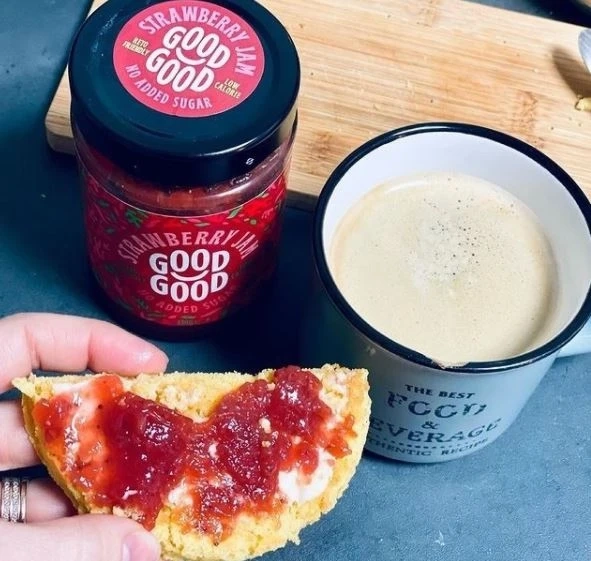 Sugar Free, Gluten Free Strawberry Jam for your Cravings! Choose healthy and enjoy