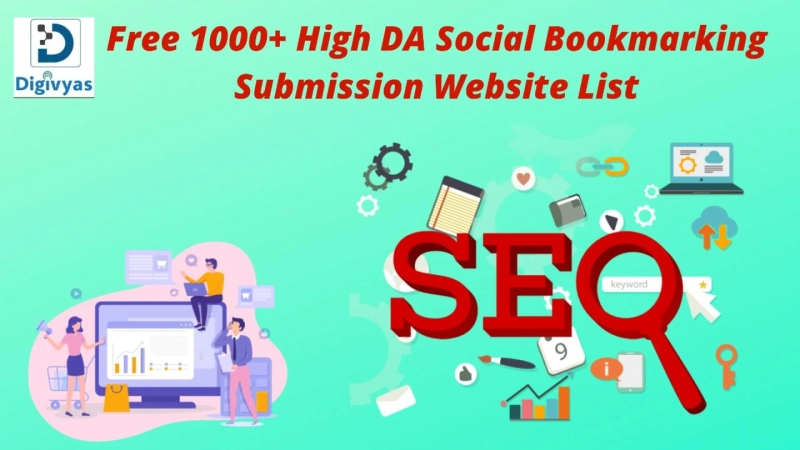 Free 1000 social bookmarking submission sites list 2022