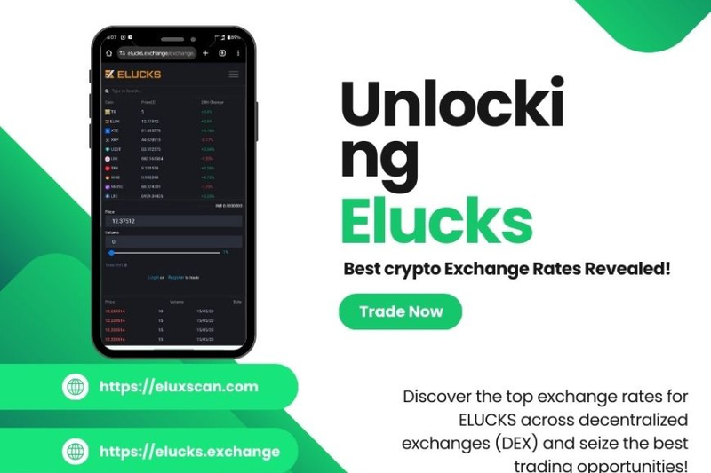 Unlocking ELUCKS: Exploring its Price, Market Cap, and Trading Volume Across DEX Platforms