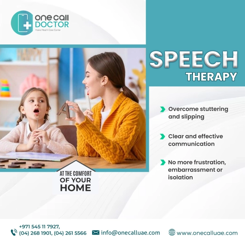 Speech Therapy at Home in Dubai | How Speech and Language therapy in Dubai can help people with stuttering and other fluency issues