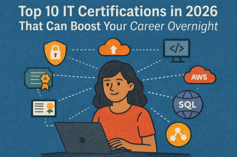 Top 10 IT Certifications in 2026 That Can Boost Your Career Overnight