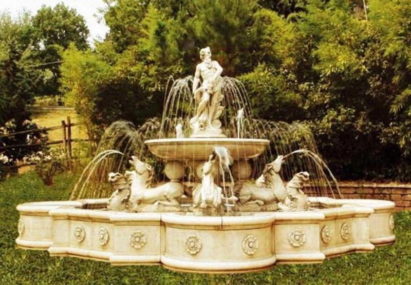Discover Divine Beauty with Religious Statues & Fountains