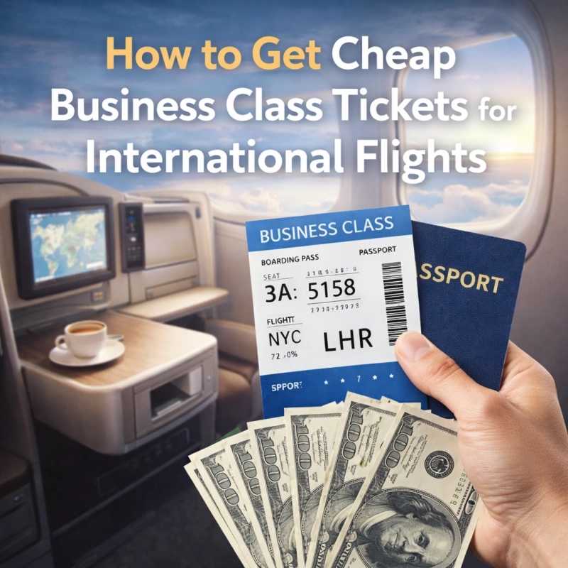 How to Get Cheap Business Class Tickets for International Flights