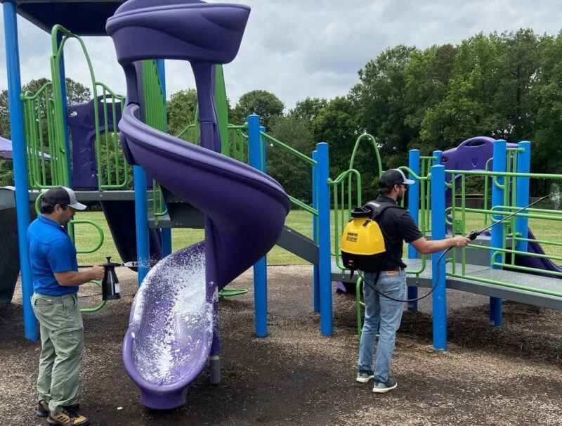 Why is School Playground Cleaning Essential?