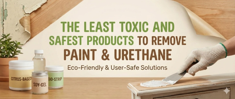 The Least Toxic and Safest Products to Remove Paint and Urethane