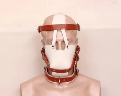 Leather Bondage Muzzles: An Exploration into Sensory Control and BDSM Dynamics