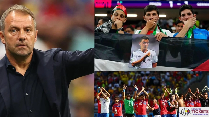 Football World Cup fans remind Germany of racism towards ex-teammate Ozil