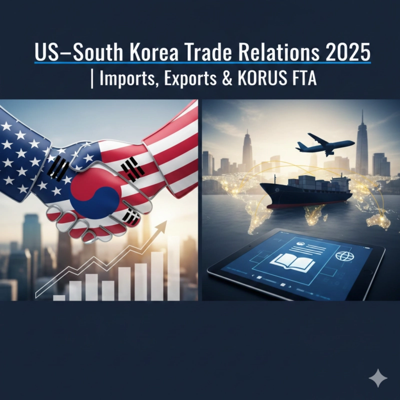 KORUS FTA Boosts US–South Korea Trade | 2025 Import-Export Data