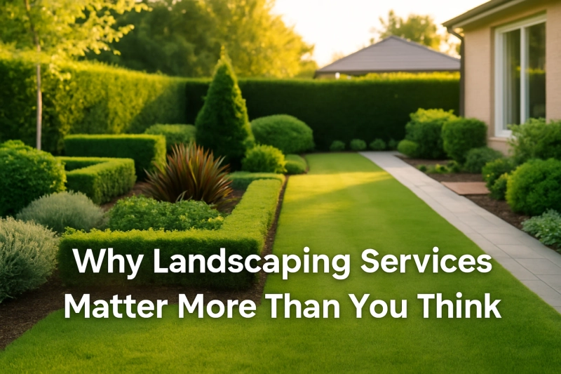 Why Landscaping Services Matter More Than You Think
