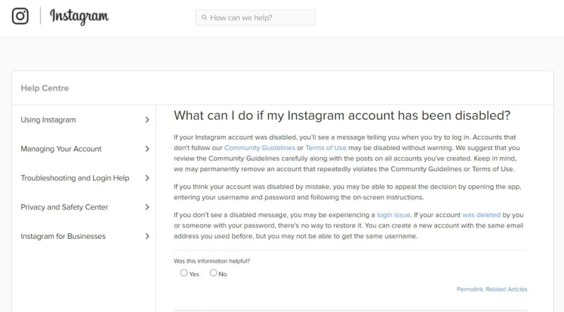 Can I Get My Instagram Account Back After it’s Been Disabled?