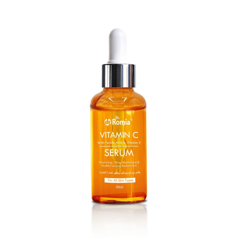 Vitamin C Serum with Ferulic Acid & Vitamin E – The Ultimate Skin Brightening Solution in Pakistan