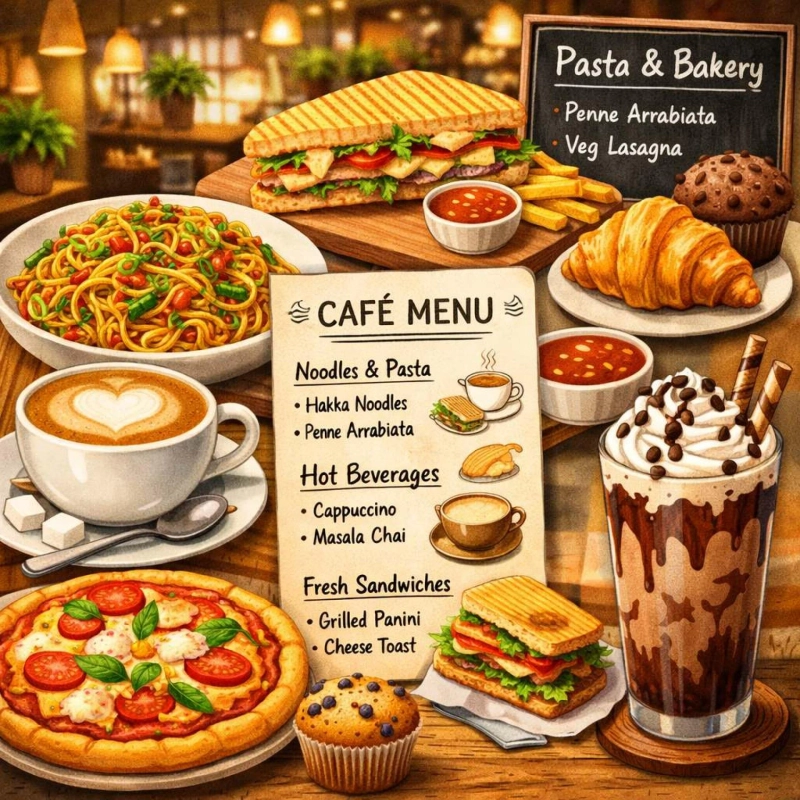 Avaya Café Sukhdev Vihar Menu — A Culinary Journey of Flavor and Comfort
