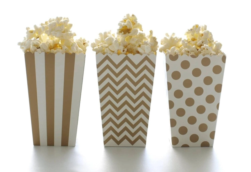 Popcorn Boxes - Make Your Own Popcorn Boxes