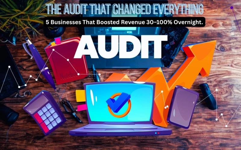 The Audit That Changed Everything: 5 Businesses That Boosted Revenue 30–100% Overnight.