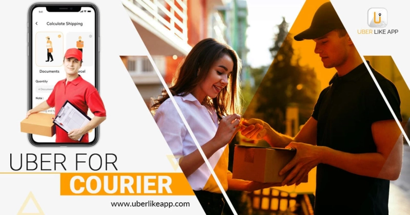Streamline your Courier service business with the feature-rich Uber for Courier