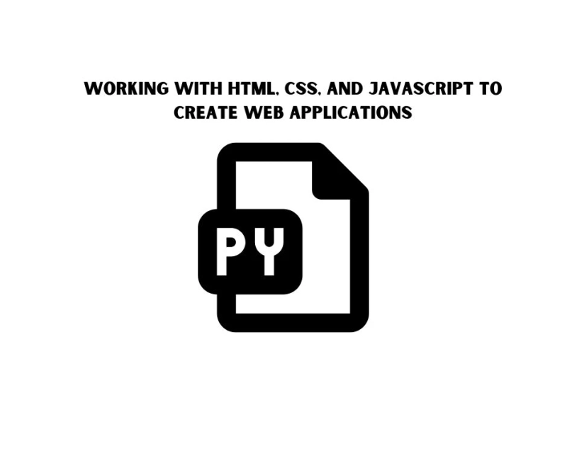 Working With HTML, CSS, And JavaScript To Create Web Applications