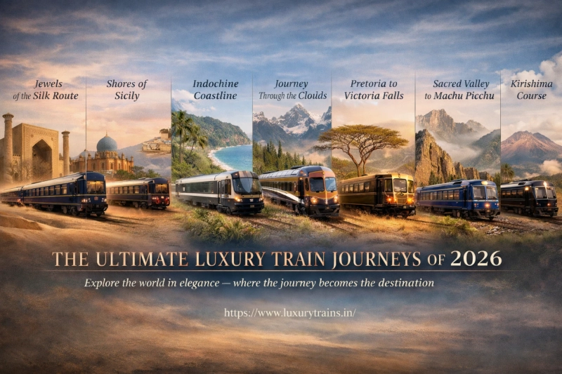 Most Beautiful Luxury Train Routes Around the World