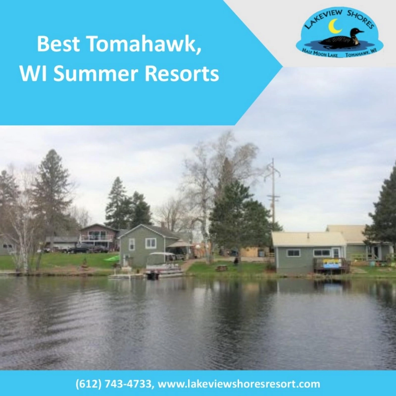 Experience the best resort experience with boat rentals in Tomahawk