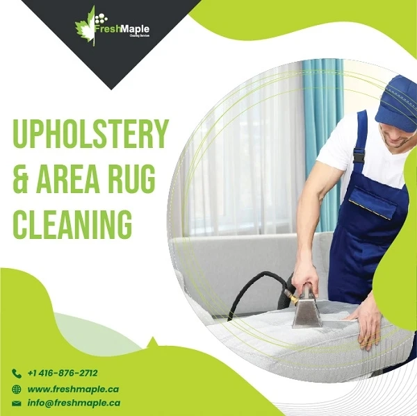 Upholstery & Area Rug Cleaning By Fresh Maple Lightens Up Your Home