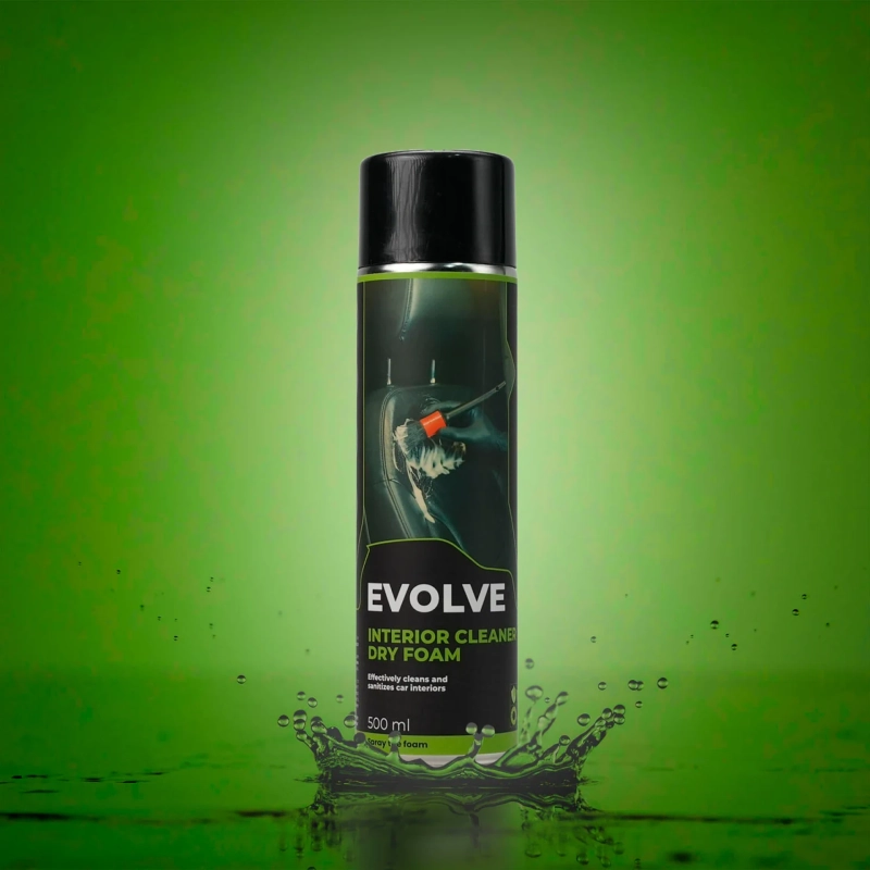 Transform Your Ride: How Evolve Interior Cleaner Dry Foam Makes Car Interiors Look New Again