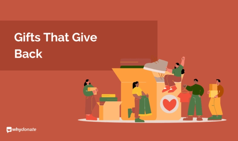 6 Noteworthy Gifts That Give Back To Great Causes | Top Charity Gift Ideas