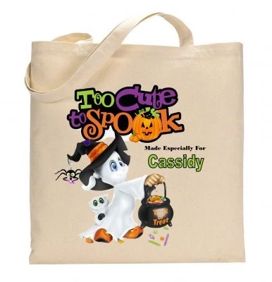 personalized halloween bag