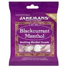 JAKEMANS BLACKCURRANT MENTHOL 100G