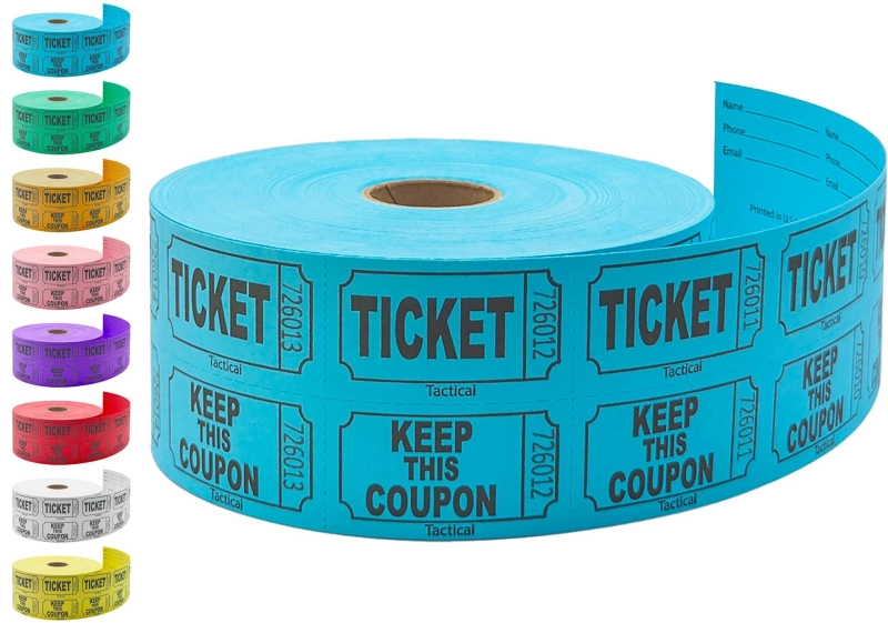Raffle Ticket Printing