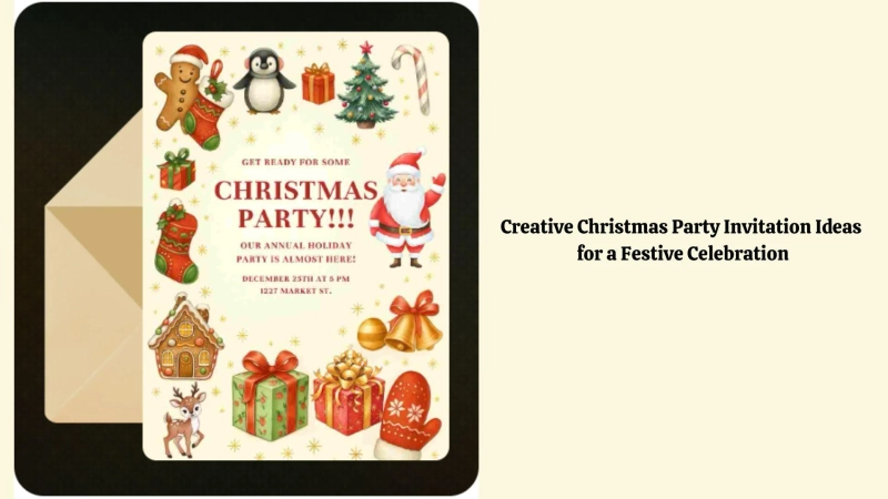 Creative Christmas Party Invitation Ideas for a Festive Celebration