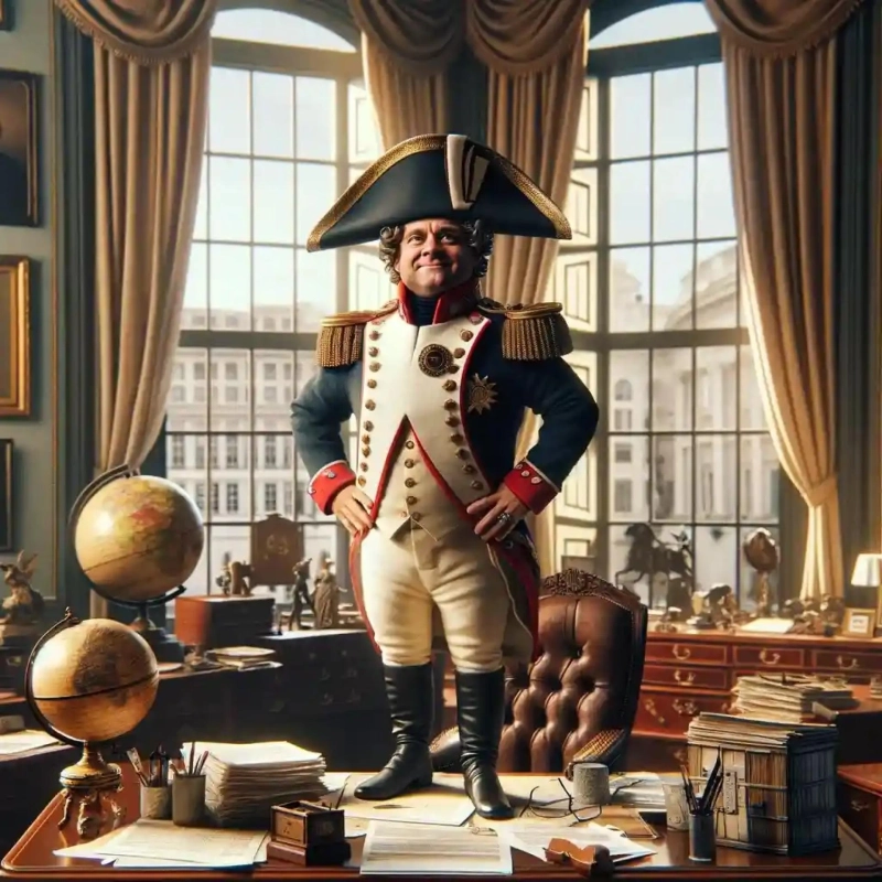 The Little Johnson Who Thinks He's Napoleon