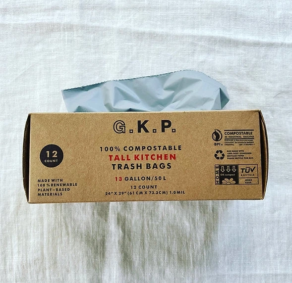 Sustainable Living Made Simple: Compostable Trash Bags and Vegetable Brushes