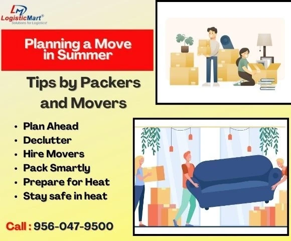 Summer Care to Relocate Unbothered with Packers and Movers in Delhi/NCR