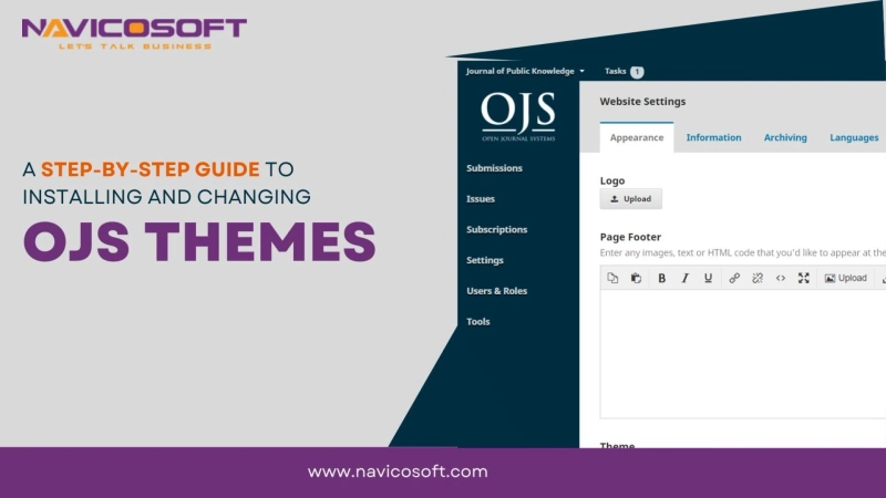 A step-by-step guide to installing and changing OJS themes