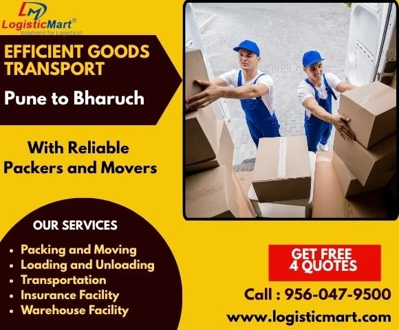 Time, Distance, and Other Factors to Move with Packers and Movers Pune to Bharuch