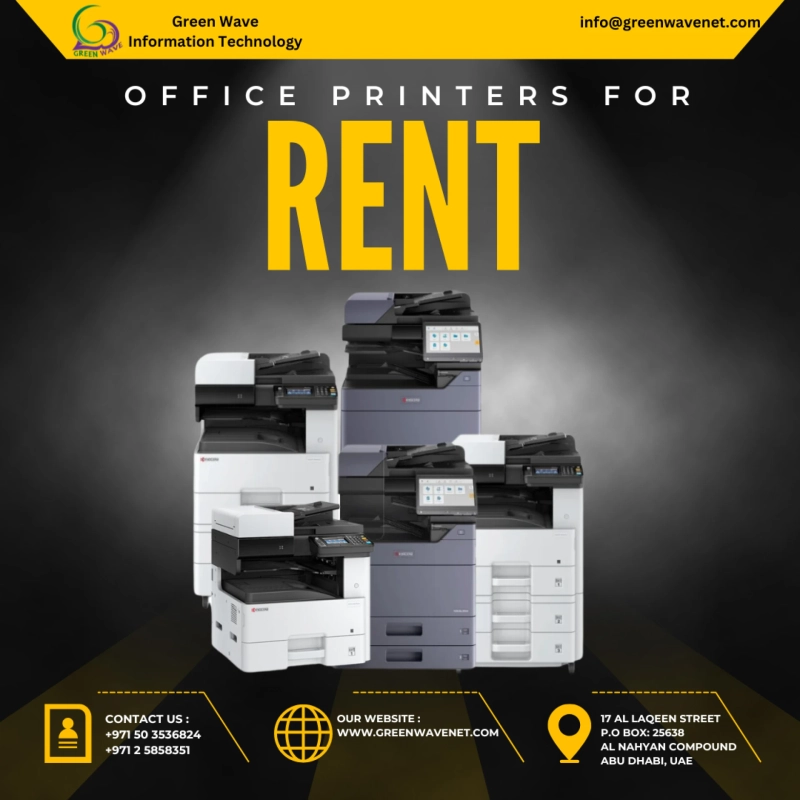 Printer Rental in Abu Dhabi: Save Money and Stay Productive