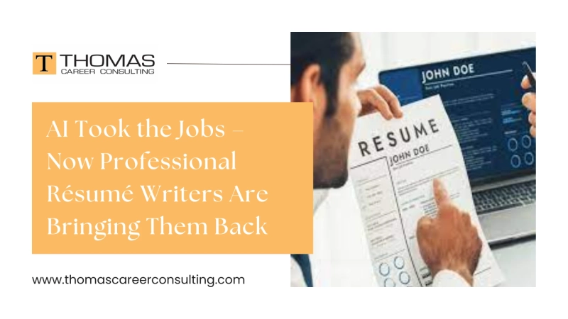AI Took the Jobs – Now Professional Résumé Writers Are Bringing Them Back