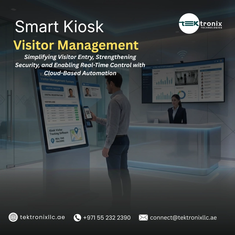 AI-Powered Kiosk VMS comes to UAE: Visitor Management Game-Changer.
