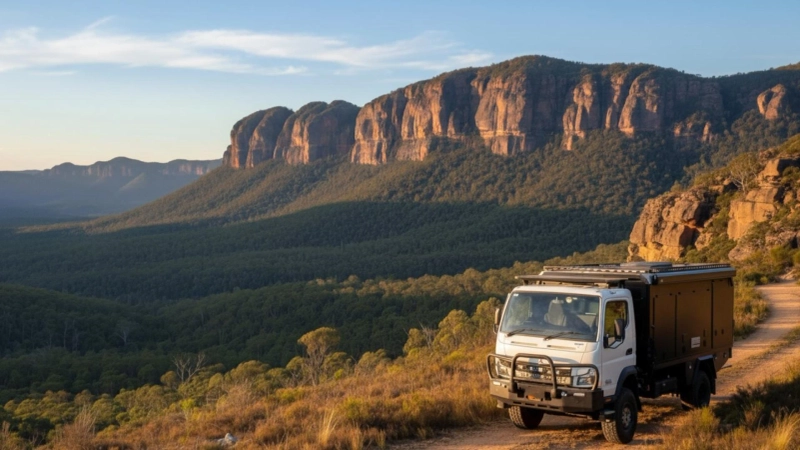 Off-Grid Single Cab Truck Slide On Camper for Travel