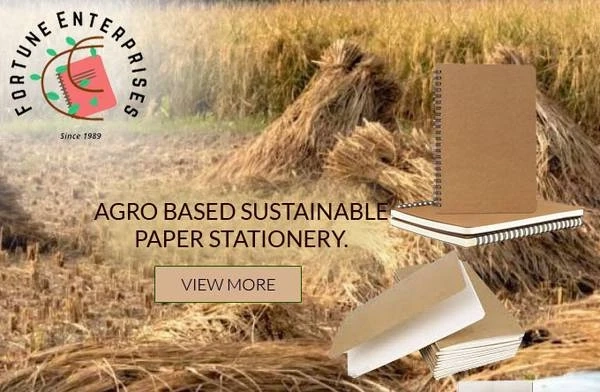 In what ways can schools and businesses promote the use of eco-friendly stationery products like pencils?