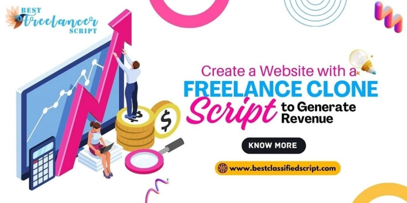 Create a Website with a Freelance clone Script to Generate Revenue