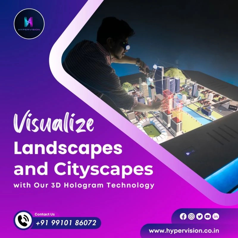 Visualize landscapes and cityscapes with our Hypervision technologies