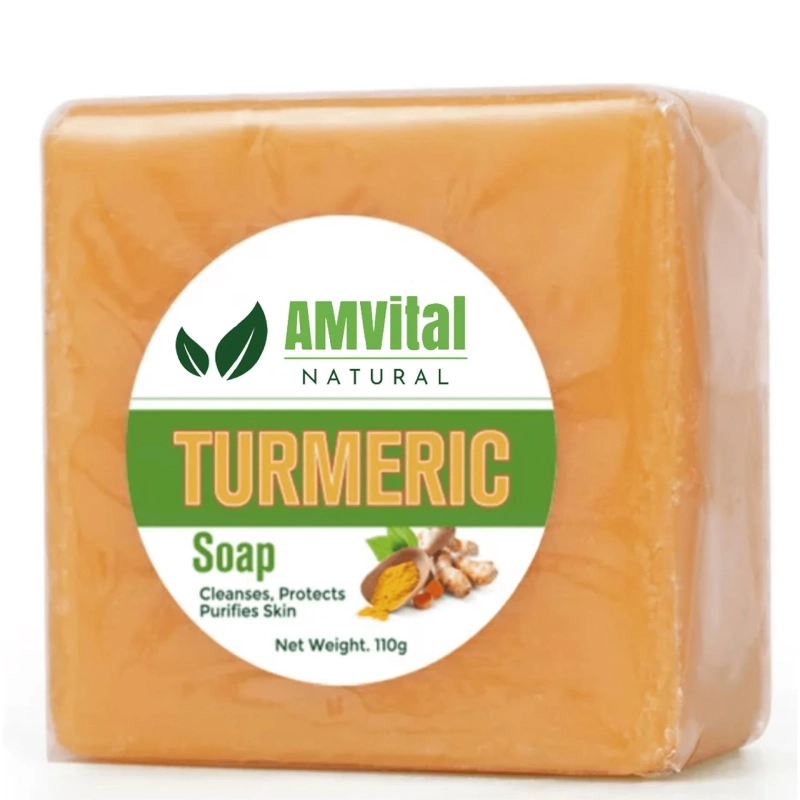 A Journey to Glowing Skin: AMVital's Turmeric Soap Bar