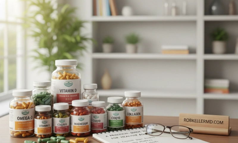 A Practical Guide to Supplements for Healthy Aging