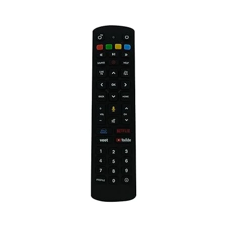 JIO Remote for fiber Set Top Box with Voice (Version-2)