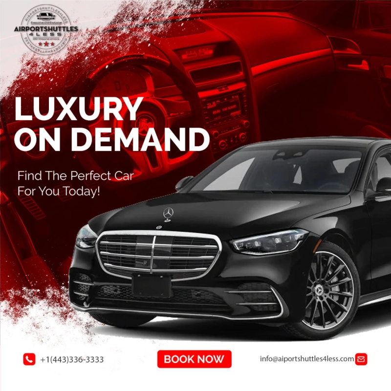 Hassle-Free Airport Transfers at BWI, IAD, and DCA by AirportShuttles4Less 